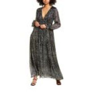 Rococo Sand Black Nyx Maxi Dress Size S